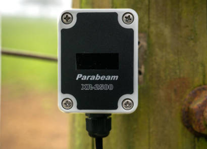 Parabeam driveway sensor